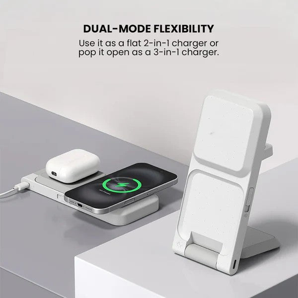 3-in-1 Multi Function Wireless Charging Pad