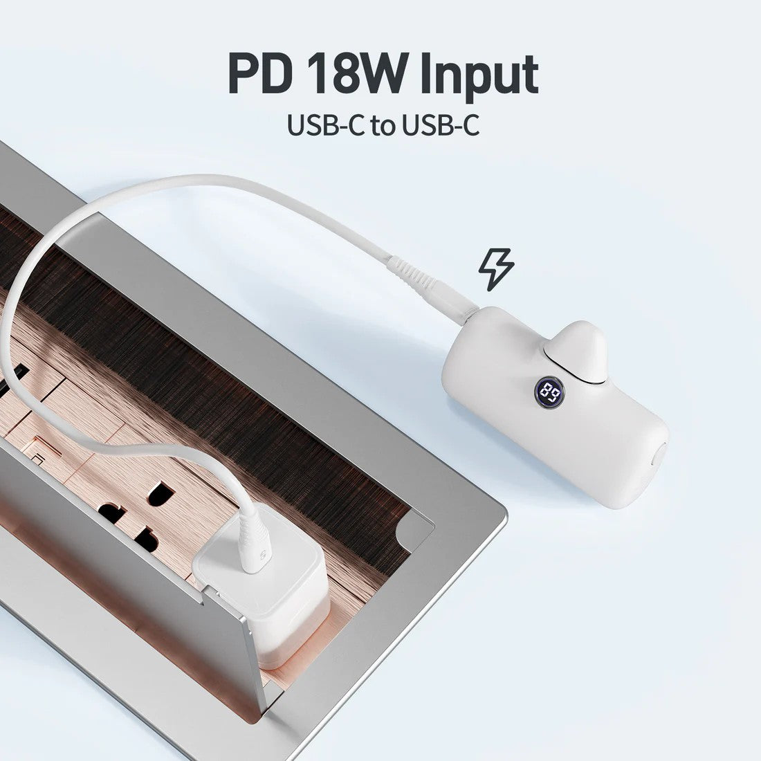 USB-C Portable Charger for iPhone 15/16: Mini 20W 4,800mAh Wireless Power Bank Fast Charging Travel Battery Pack Compatible with iPhone 16/15/15 Plus/15 Pro/15 Pro Max, Andriod Phone Samsung