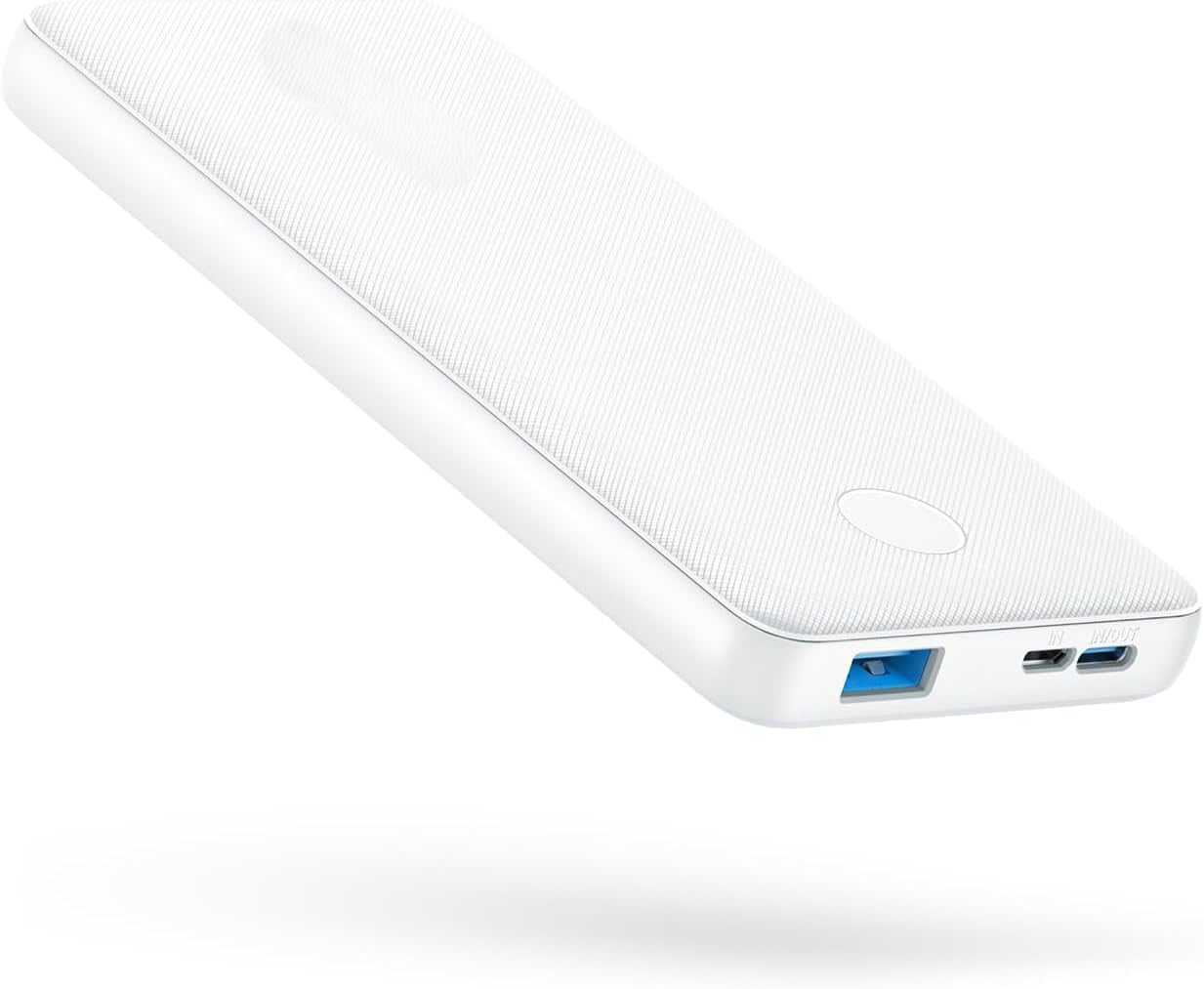 Power Bank(PowerCore 10K), Compact Travel-Ready 10,000mAh Battery Pack with PowerIQ Charging Technology, 5V/3A High-Speed Charging for iPhone, iPad,and More